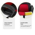 thumbnail image 6 of BestOffice Ergonomic PC Gaming Chair PU Leather Computer Office Chair with Lumbar Support,Tam, 6 of 7