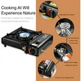 thumbnail image 5 of Dual Fuel Stove, Portable Camping Stove with Butane & Propane Compatibility, High Heat Output and Auto-ignition System for Unmatched Outdoor Cooking, 5 of 5