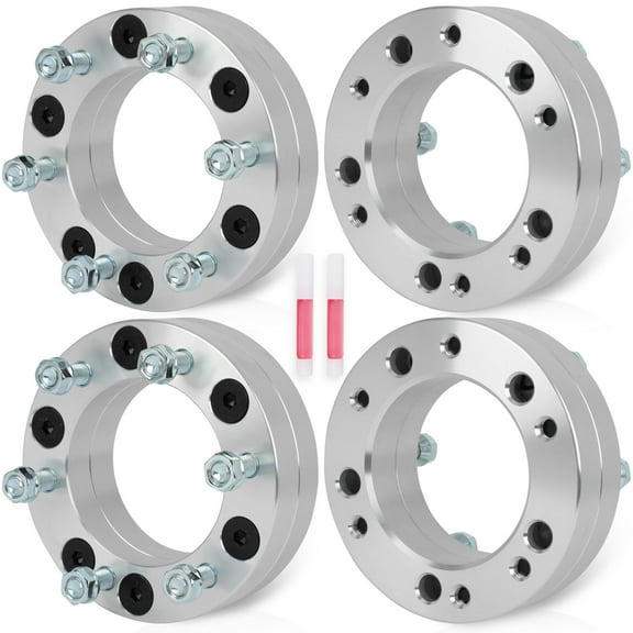 cciyu Wheel Spacers 5 Lug 4PCS 2 inch 51mm Thick 5x5.5 (5x139.7mm) to 6x5.5 (6x139.7mm) Wheel Spacers Compatible for 1959-1986 for Jeep 1953-2006 for Ford 1974-2003 for Dodge
