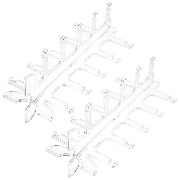 LULULION Back to School Sunglasses Holder For Home Eyeglasses Display Stand Transparent Ps 2Set