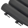 thumbnail image 3 of vidaXL Bordures de Pelouse 36 Pcs Anthracite 10 m PP, 3 of 4