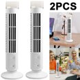 thumbnail image 5 of Ventilador USB Ventilador Eléctrico Torre Ventilador Torre USB Ventilador Aire Acondicionado Vertical Ventilador Torre Mini Ventilador Sin Aspas (blanco) Blanco Con, 5 of 5