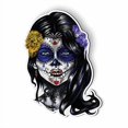 thumbnail image 1 of Day of The Dead Beauty - 5.5" Magnet for Car Locker Refrigerator, 1 of 2