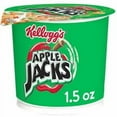 thumbnail image 2 of Kellogg’s Apple Jacks Cereal Cups, Cinnamon Apple Flavor, 1.5 oz Each, 6-Count, 2 of 5