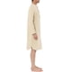 thumbnail image 4 of CAMISETA DE NOCHE PARA HOMBRE INSPIRE CHIC, CON CUELLO HENLEY Y BANDA, PIJAMA, VESTIDO DE NOCHE, TALLA 2XL, CAQUI, 4 of 5
