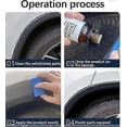 thumbnail image 3 of Recubrimiento de cristal para piezas de plástico Recubrimiento protector transparente y duradero para superficies de plástico que repele el agua Restaurador de plásticos para automóviles, 3 of 5