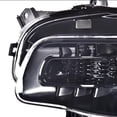thumbnail image 2 of 1Pcs Headlight Driver Side Black Trim With Bulb New Fit For 14-17 Jeep Cherokee, 2 of 5