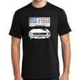 thumbnail image 1 of Buy Cool Shirts '64 Ford Mustang Country Cotton T-shirt, 5XL Jet Black, 1 of 3