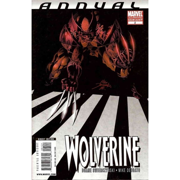 Wolverine (Vol. 3) Annual #2 (2nd) VF ; Marvel Comic Book