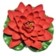 thumbnail image 1 of Reemplazo decorativo de loto Artificial EVA Bearachild para exteriores estanque paisajismo Decoración de flores de lirio de agua falsa Rojo, 1 of 6