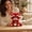 25#Red, variant on Crochet Figure DIY Kit Hand Making Doll Set for Beginner, Complete Crochet Kit with All Accessories for Crafting, Handmade Sitting Figure Doll for Home Decor and Gift Giving