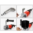 thumbnail image 3 of Sintering and Polishing Machine, 1400W 6 Speed Double Head Sander with Three Rollers High Temperature Resistant Spiral Broaching Machine for Metal and Stainless Steel Polishing, 3 of 7