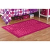 Your Zone Printed Accent Rug, Pink Zebra