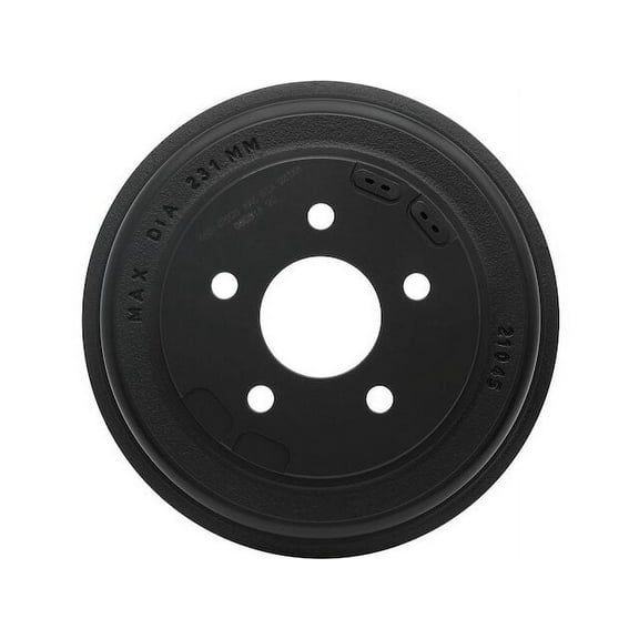 Rear Brake Drum - Compatible with 2006 - 2008 Chevy HHR 2007