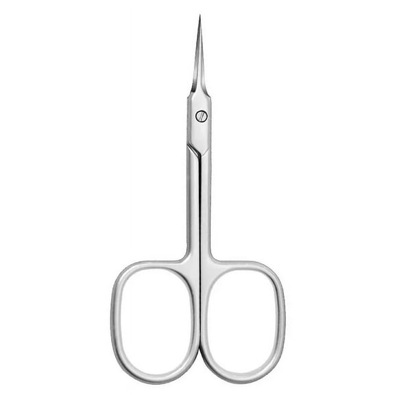 1pcs Professional Nail Salon Cuticle Nippers, Curved Blade Precise Cuticle Scissors, Ultra Fine Sharp Dead Skin Trimmer, Modern