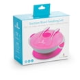 thumbnail image 3 of Primo Passi Suction Bowl Feeding Set, Pink, 3 of 7