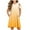 Girls Dresses Yellow, variant on Cold Shoulder Dresses for Girls with Pockets Size 3-14 Teens Kids Trendy Gradient Printed Short Sleeve Crewneck Pullover Tshirts Dress