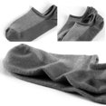 thumbnail image 4 of Mottee&Zconia Calcetines invisibles para hombre, de corte bajo, reforzados, cómodos, informales, de algodón, antideslizantes, 4 of 5