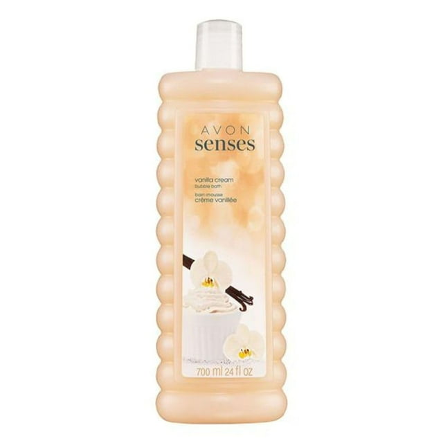 Bubble Bath AVON Bubble Delight Crema de vainilla para piel seca