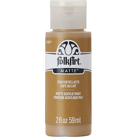 UPC: 0028995025594 | FolkArt Acrylic Craft Paint Matte Finish Coffee Latte 2 fl oz