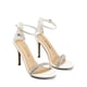 thumbnail image 4 of Sandalia de Tacón Estileto con Pedrería DREAM PAIRS KARRIE-1 para Mujer, Tacón de 11.5 cm, Color Blanco, 4 of 7