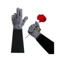 thumbnail image 1 of wonima02 HLDD HANDLADNY Long Gardening Gloves, Cowhide Leather, Thorn Proof & Breathable for Rose Pruning & Yard Work (Men & Women), 1 of 1