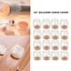 thumbnail image 4 of Almohadilla Para Patas De Mesa 16 Uds alfombrilla para patas de silla antideslizante cubierta de protección de suelo de silicona sin ruido para el hogar Likrtyny Para estrenar, 4 of 9