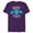 Purple, variant on Disney PIXAR Monsters Inc. Sulley Mad Flex - Short Sleeve Blended T-Shirt for Adults - Customized-Black