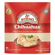 V&V Supremo Shredded Chihuahua Authentic Mexican Style Melting Quesadilla Cheese 32oz Resealable Bag