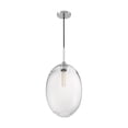 thumbnail image 4 of 60/7038-Nuvo Lighting-Aria-1 Light Large Pendant in Transitional Style-11.63 Inches Wide by 23.25 Inches High-Polished Nickel Finish    -Traditional, 4 of 4