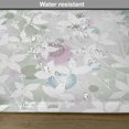 thumbnail image 6 of Ambesonne Floral Place Mats Set of 4, Vintage Seamless Pattern, Standard Size, White and Reseda Green, 6 of 6