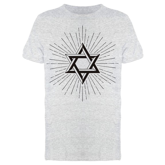 Vintage Style Star Of David Tee Men's -Image by Shutterstock