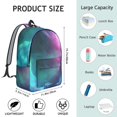thumbnail image 4 of Colorful Starry Sky and Universe Backpack for School, Cute School Bag with Adjustable Shoulder Straps and Padded Back, 15.7"x11.8"x5.5", 4 of 4