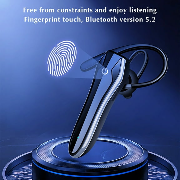 FYHALE Bluetooth Headset Bluetooth 5.2 Long Life Business Earphone Wireless Bluetooth Headset