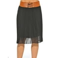thumbnail image 1 of Just Love Skirts / Pleated Skirt (Black, 3X), 1 of 3