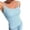 Sky Blue, variant on Tqcoqu Tank Tops with Built in Bras for Women Spaghetti Strap Camisole Casual Padded Sleeveless Ribbed Shirts,A-Black,Women's S-XXL