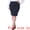 Navy Blue, variant on DARING DIVA Women's Plus Size Knit Mini High Waist Above Knee Pencil Skirt 1X Navy Blue