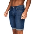 thumbnail image 1 of Crosshatch Mens Tadcaster Denim Shorts, 1 of 5