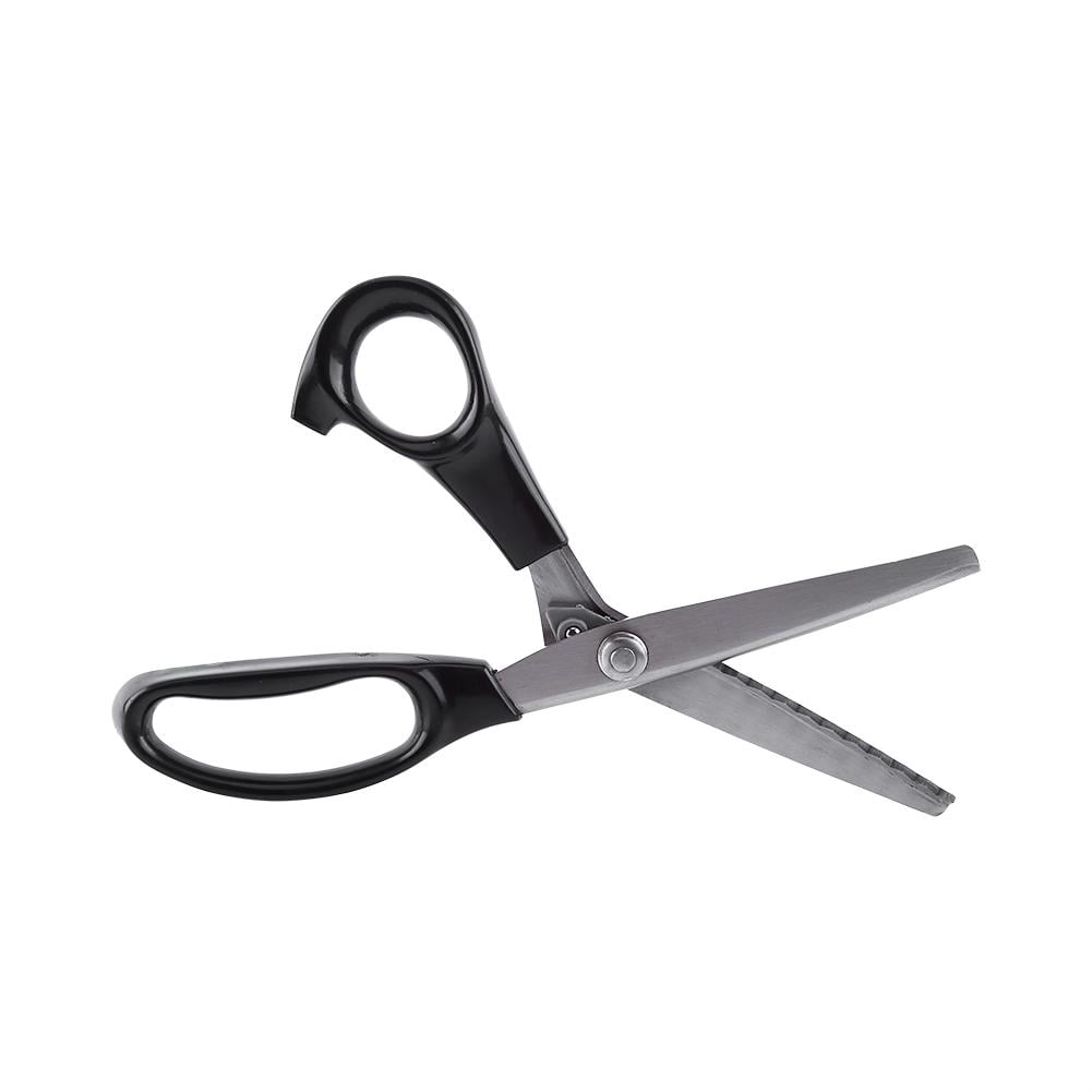 Pinking Shears By Kalatic - Zig-zag Scissor for Fabric Leather & Paper -  Pinking Dressmaking Sewing Scissors KT-046-F