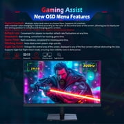TITAN ARMY P2510HS 24.5 300Hz Gaming Monitor, Vivid Color Display, Fast IPS, 1ms, HDR400, FreeSync, FHD 1080P Tilt Adjustability for Esports, Black