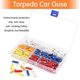 thumbnail image 4 of ZHAOCHENG Fusible torpedo, 200 piezas torpedo de coche para motocicleta clásica, torpedo con caja de almacenamiento y fusibles continentales (5a/8a/10a/16a/25a), multicolor, 4 of 5