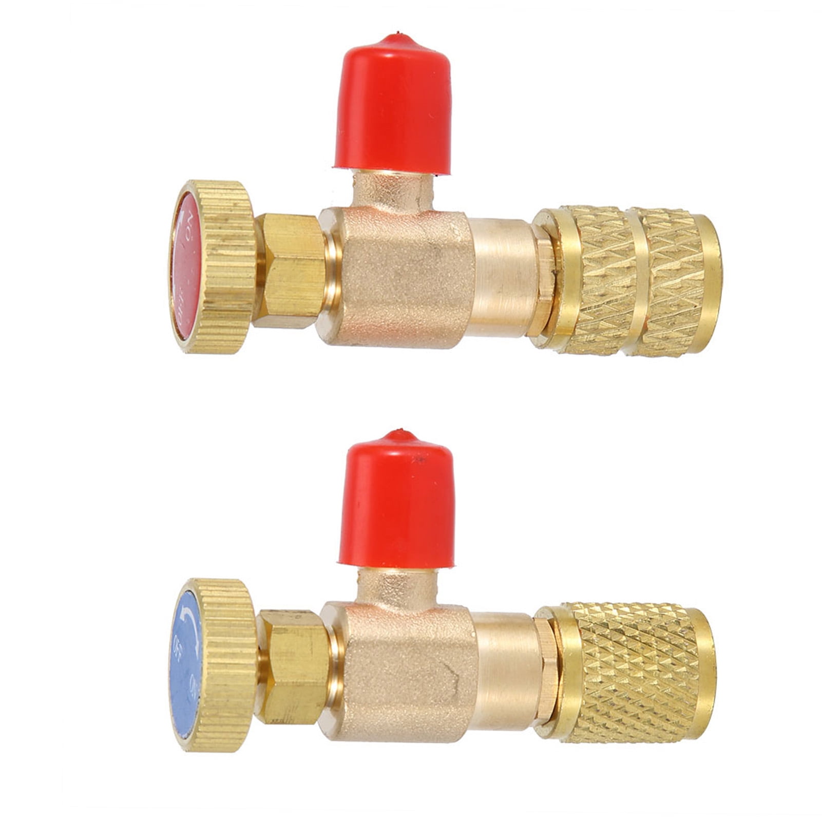 Adaptateurs R12 R410A R22 Vannes Réfrigérant R12 R410A - Adaptateurs 1/4" Mâle/Femelle | Pour Climatisation & HVAC | Laiton Haute Qualité Vannes Réfrigérant R12 R410a Adaptateurs Climatisation