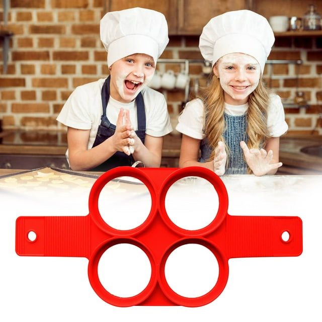 NARABB Hot Sale Pancake Baking Mould Pancake Four Hole Fryerg Cake Mould Multiple Shapes