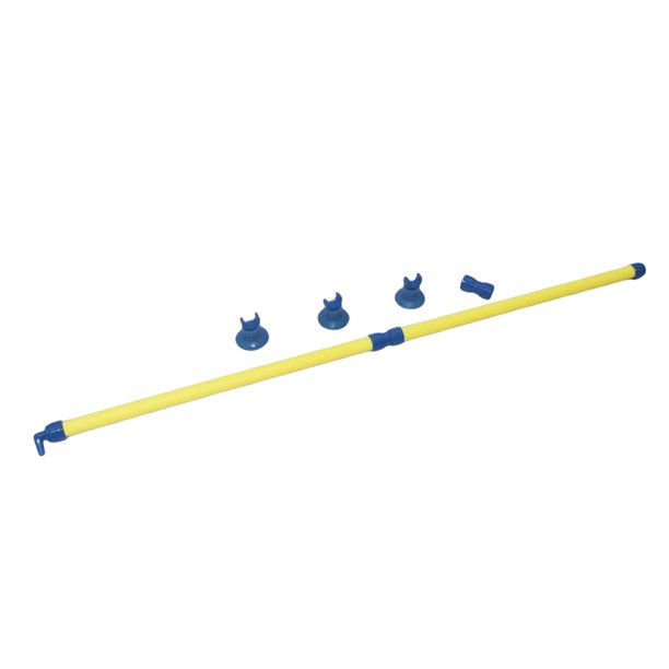 Aireador de tanque de peces, ventosa de repuesto portátil, Cable lavable desmontable, bomba de oxígeno para acuario de agua salada Bombas de aire para acuarios Cinta amarilla de 14 pulgadas 2 Methold PT004252-21