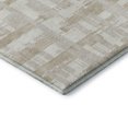 thumbnail image 3 of Addison Rugs Mayfield Premium Machine Washable Transitional Stripes Ivory Rectangle Rug, 1'8" x 2'6", 3 of 6