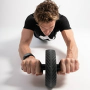 Skelcore Ab Wheel Roller W/ Non-Slip Foam Handles Portable Fitness Equipment