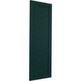 thumbnail image 2 of Ekena Millwork 15"W x 31"H True Fit PVC Single Panel Chevron Modern Style Fixed Mount Shutters, Thermal Green (Per Pair - Hardware Not Included), 2 of 9