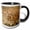 Black/White, variant on 3drose, Tanzania. Lioness, Cub at Ngorongoro Crater-af45 Rbe0024 - Ralph H. Bendjebar, 11oz Mug