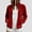 Red, variant on ITSAME Womens Full Zip Fleece Jacket Stand Collar Soft Comfy Fall Winter Casual Outerwear with Pockets Red Size XL