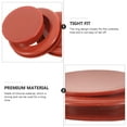 thumbnail image 6 of Silicone Umbrella Hole Ring Accessories for Outdoor Table with Caps 2Pcs Brown Small Size, 6 of 6